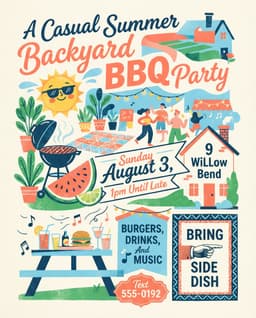 Fiesta celebration flyer example
